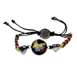 Women Patriot Bracelet-Adjustable Colombian Bracelet-Colombia Flag Colors - Colo